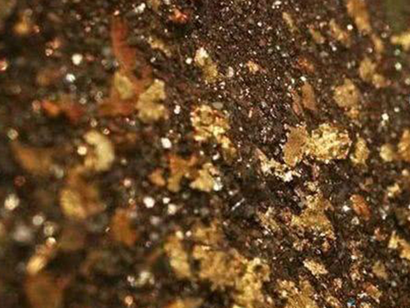 Gold ore dressing process