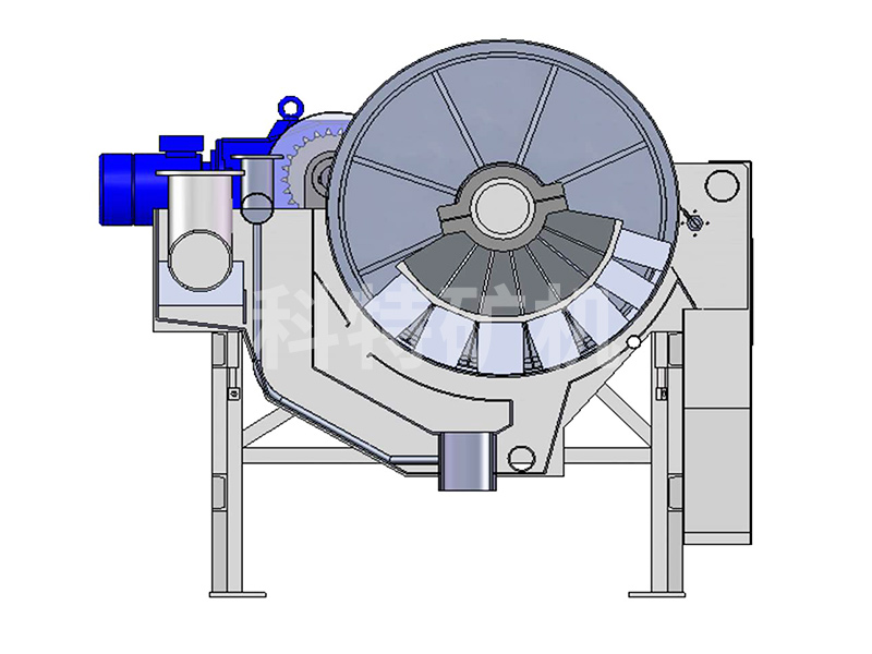 Operation site of permanent magnet separator